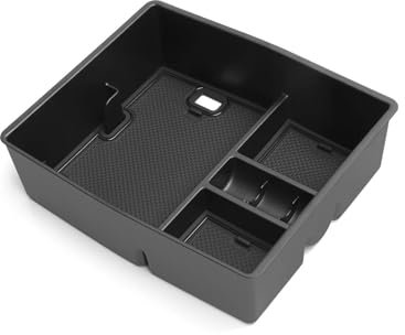 HBBTUTGK Auto Console Centrale Scatola Bracciolo per T&oyota per Tacoma 2024-2025 Vassoio Portaoggetti Multifunzione Organizzatore Supporto Contenitore