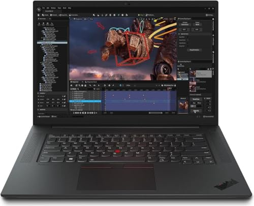 Lenovo ThinkPad P1 Mobile Workstation - Computer portatile touch screen, 15,6 pollici FHD (3840 x 2160), Intel Xeon E-2176M, 8 GB di RAM, 256 GB SSD, tastiera QWERTY americana, Windows 11 Pro