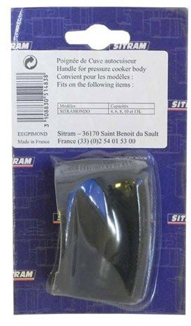 SITRAM - ANSE DE CUVE NOIRE À CLIPSER POUR AUTOCUISEUR SITRAM