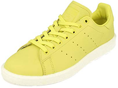 adidas Originals Stan Smith Boost Mens Trainers Sneakers (UK 13.5 US 14 EU 49 1/3, White Black Green BA7436)