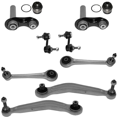 1x Querlenker Satz Führungslenker Integrallenker Kugelgelenk Koppelstange Hinterachse hinten oben unten für BMW 5 E39