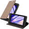 Cadorabo Hülle kompatibel mit Nokia Lumia 929/930 aus Premium Kunst Leder Flip Klappbare Stoßfeste Magnetische [Standfunktion] [Kartenfächern] Cover Hülle für Nokia Lumia 929/930 Tasche in Braun
