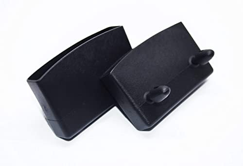 Husseinbolt New replacement 50-55mm side rail bed slat holders/caps (Model A End) for single, double and king size beds (Pack of 10 caps)