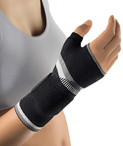 Bort ManuBasic® Plus Handgelenk Bandage Hand Gelenk Stütze Daumen Stabiliserung, Rechts, S