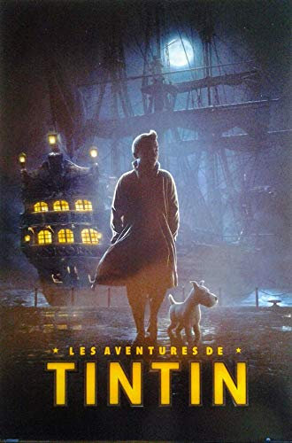 Die Abenteuer von Tim und Struppi (2011) | US Import Filmplakat, Poster [61 x 91,5 cm]