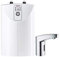 STIEBEL ELTRON elektronischer Boiler SNE 5 t ECO mit Sensorarmatur, Untertischboiler 5 Liter Niederdruck, LCD, gradgenaue Wunschtemperatur, mit Stecker 230V, 2 kW, Made in Germany, 238823
