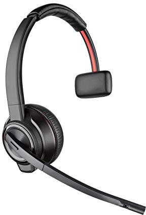 Plantronics SAVI 8200 Series W8210 Sistema de auriculares DECT inalámbricos, construido para aplicaciones UC y teléfonos blandos de Avaya, Cisco, Skype