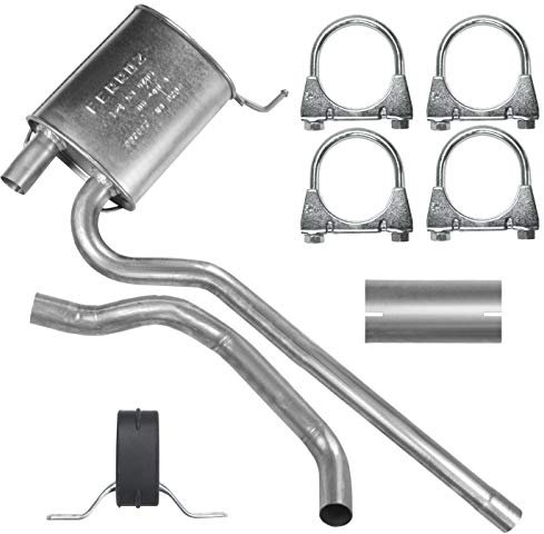 Adamot Mitteltopf Auspuff Mittelschalldämpfer für VW Passat B5 1.6i 1.9 TDI auch FL