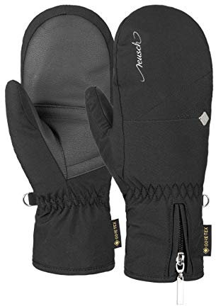 Reusch Damen Selina GTX Fäustlinge, Black/Silver, 6.5