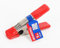 WORKPRO W032006 Stahlfederklemme, robust, 2,5 cm, abriebfeste PVC-beschichtete Spitzen und Griffe (Einzelpackung)