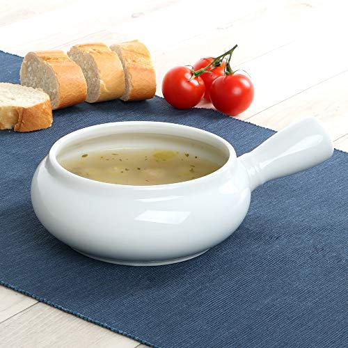 Holst Porzellan SU 035 Suppenschale Tessin mit Henkel 0,30 l, 6 Einheiten