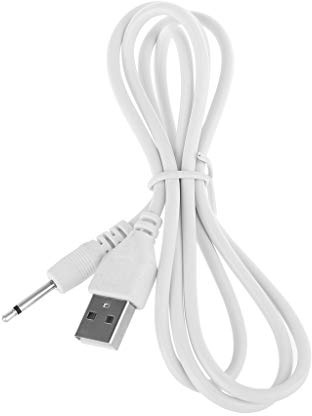 Hero-s - Cavo di ricarica USB, alimentazione mono audio AUX 2.5 universale da USB, caricabatterie 15/16/17/19mm, cavo di ricarica audio mono USB da 2.5, comodo da trasportare