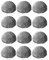 Sharplace Kit de 24 Chiffons en Microfibre Robots Nettoyeur de Vitres Accessoire Nettoyage de Fenêtre