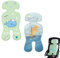 Jooheli Atmungsaktive Sommer Sitzeinlage, Baby Sitzauflage Sommer für Kinderwagen, Babyschale, Schale Buggy und Autositz für Baby und Kinder Matte, 2 Stücke