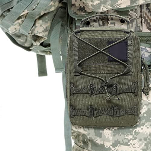 Emergent Erste-Hilfe-Set, große Kapazität, Outdoor-Erste-Hilfe-Set | Erste-Hilfe-Tasche mit Griff, perfekt für Radfahren, Camping, Wandern und andere Outdoor-Aktivitäten A/a