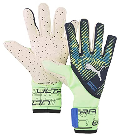 PUMA Ultra Ultimate 1 Negative, Torwarthandschuh, Fizzy Light-Pariser Nacht, Größe 7