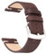 OTTOODY Leder Uhrenarmbänder 18mm 20mm 21mm 22mm Armband, Schnellverschluss Hochwertige Vintage Leder Uhrenarmband für Herren und Damen, Eleganten Ersatz Leder Armband für Uhr und Smartwatch