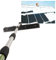 Axis Line Profi Photovoltaik Teleskopstangenset - Schnee entfernen auf PV Anlage mit Teleskopstange+Schneeschieber+Gripprotector (12 Meter Set)