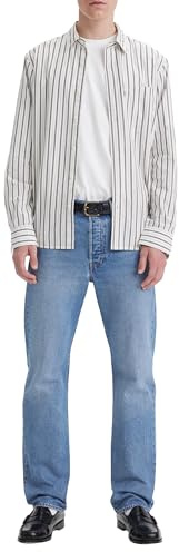 Levi's Hombre 501 Original Fit Vaqueros, Chemicals, 32W / 32L