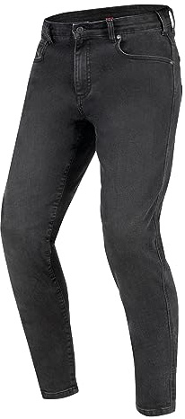 REBELHORN Nomad Pantalones Vaqueros de Moto Hombre | Armalith Denim | Protectores de Rodilla SAS-Tec Nivel 2 y Cadera Nivel 1 | Bolsillo Protector de Coxis | Tapered Fit