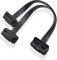 BRIEFECE OBD2 Splitter Verlängerungskabel 30CM,Y Splitter Kabel OBD2 Kabel Diagnosegerät, 16 Pin Stecker auf Buchse Verlängerungskabel,(1Stü)