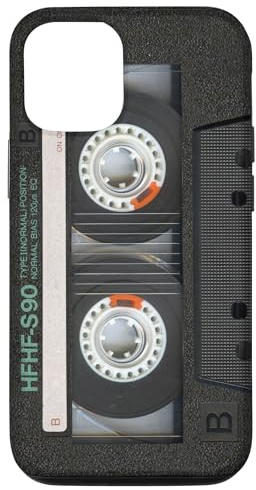 Vintage Cassette Tape Deck Classic Retro Old Case for iPhone 12/12 Pro