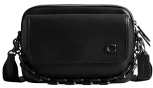 Coach Charter Flap Crossbody 24, Schwarz, Einheitsgröße