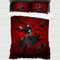 XYOK Uchiha Itachi Bettwäsche 135x200 Anime Kinder Bettbezug Mikrofaser, Sharingan Fanartikel Bettwaren-Sets,Teenager Bettwäsche-Sets (Anime5, Single 135x200)