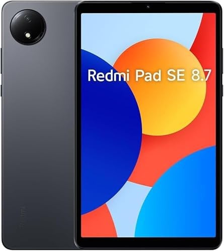 xiaomi Redmi Pad SE 8.7 4+64GB Graphite Gray with ring holder,MediaTek Helio G85 Processor,Up to 2TB expandable storage,8.7 eye-care display,90Hz smooth refresh rate,(UK Version+2year warranty)