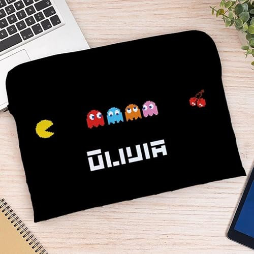 Wanapix | Laptoptasche 13/14 Zoll | Laptoptasche | Personalisiert | Lehrergeschenke | Retro-Videospiel Pcmn