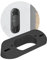SplashNColor Angled Doorbell Mount Compatible with Reolink Video Doorbell Camera 2K 5MP – Heavy Duty ABS Reolink Mount for Secure Installation – Adjustable 35-Degree Angle for Optimal Viewing – Black