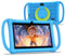 VASOUN Kids Tablet 7 inch, Android 13 Tablet for Kids, Toddler Tablets with Shockproof Case, 4GB(2+2) RAM 32GB ROM, Parental Control, GMS Certified WiFi Dual Camera with Eye Protection (Blue)