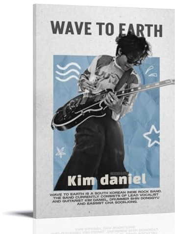 LOYANUKE Wave to Earth Poster, Raumdekoration, Gemälde, Inneneinrichtung, Ästhetik, Leinwand, Ölgemälde, Stern, Film, Musik, Album, Poster