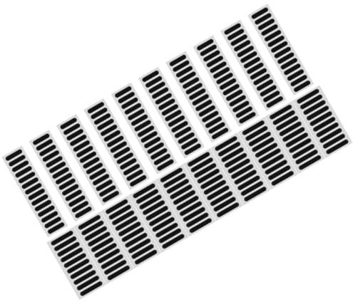 PRETYZOOM 20Pcs Phone Speaker Dustproof Mesh Net Stickers, Black Polyester | Mobile Phone Accessories, Easy Install and Removal, Loudspeaker Mesh Protection, Dust Prevention
