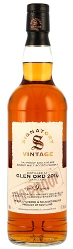 Glen Ord 2016 Signatory Vintage 100 Proof Edition Single Malt Whisky (1x0,7l)