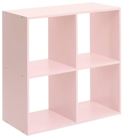 Atmosphera - Regal mix'n modul Kind 4 fächer rosa 63,6x30x63,6 cm