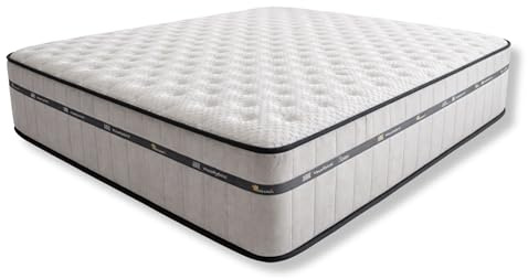DESCANSIN - Colchón ViscoHybrid 28cm Grosor | Colchón de Muelles Ensacados y Viscoelástica Colchón Firmeza Media para Espalda | Colchones Muelles Ensacados y Viscoelastica (150x190)