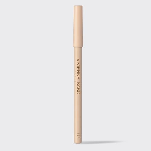 Vivienne Sabo - Eye Pencil Merci (Beige Matte) – cremiger Eyeliner-Stift mit hoher Pigmentierung, langanhaltend, vielseitig für Lidstrich, Smokey Eyes & Wasserlinie, matte Nuancen