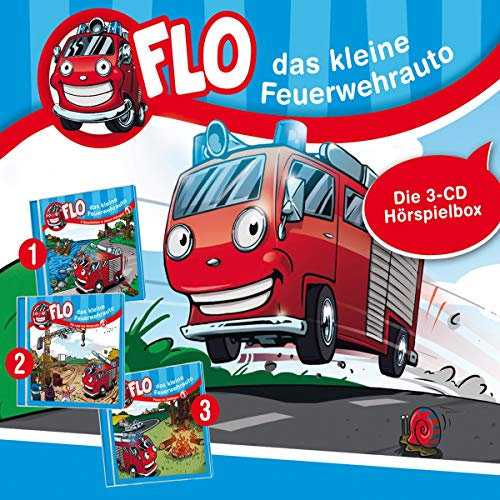 Flo - das kleine Feuerwehrauto - Die 3-CD Hörspielbox 1: Die 3-CD Hörspielbox