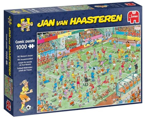 Jan van Haasteren WM Frauen Fußball - Puzzle 1000 Teile