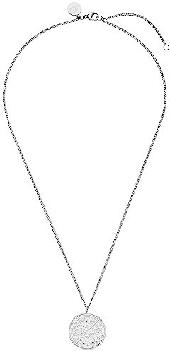 Purelei® Zodiac Kette Damen (Silber) – Halskette Damen aus langlebigem Edelstahl – Wasserfeste Kette mit Anhänger – 40-45 cm Länge verstellbar – Halskette für deinen individuellen Look