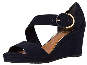 Tamaris Damen 1-1-28072-34 Keilsandale, Navy