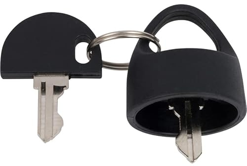 Premium Easy Pull Key Set für Pride Mobility – Ersatzschlüssel (2er-Set) für Pride, Victory, Go-Go Mobility Scooter – Deluxe Easy Pull Finger Ring Schlüssel für Pride Go Go HME Power Wheel Stühle