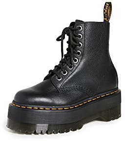 DR. MARTENS 1460 Pascal Max 8 Eye Boot, Anfibi Donna, Black, 36 EU