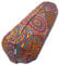 Zylindrisches Yoga-Bolster Mandalas - Persien - Yoga-Kissen - Abnehmbarer und waschbarer Bezug - Gefüllt mit Bio-Dinkelschalen - Tragegriff - 62 x 20