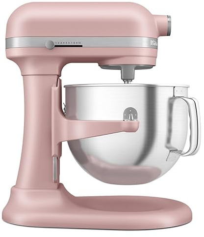 KitchenAid Batidora de soporte de 7 cuartos de galón, rosa seca mate