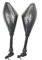 Motorrad Spiegel,Rückspiegel Motorrad Blinker Außenspiegel Signalanzeige Rückspiegel Motorrad For Honda Suzuki Kawasaki Ducati Yamaha Drehen