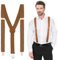 Yetuab Hosenträger Herren Extra Stark, Hosenträger für Arbeithosen Skihose, Hosenträger Herren Braun, Kamelhaar Breite Hosenträger Herren, Hosenträger Braun, Hosenträger Herren Schmal
