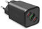 SBS Mehrport-Ladegerät 140W, 2 USB-C-Anschlüsse, 1 USB-A-Anschluss, GaN, Power Delivery, kompakt, ideal für Android-Smartphones, iPhone, Tablets, MacBook, Laptops