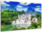 DARO Design - Wand-Bild auf 6mm HDF 30x20 cm Wasserfall Regenwald - Wand-Deko Bilder Geschenk